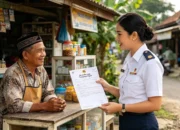 Pemda Kepulauan Tanimbar Gelar Operasi Penagihan Pajak Daerah Petugas Turun langsung Ke Desa Sorot Pelaku Usaha Mikro