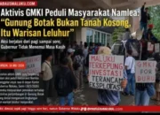 Demonstrasi Membela Tambang Ilegal Gunung Botak adalah Sikap yang Salah