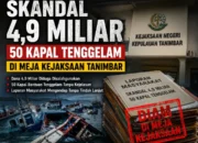 Rp,4,9 Miliar Tenggelam! Skandal 50 Kapal Kayu di Tanimbar Membusuk di Meja Kejaksaan” Masyarakat Desak Kejagung 