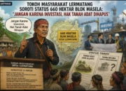 Tokoh Masyarakat Lermatang Soroti Status 660 Hektar Blok Masela: “Jangan Karena Investasi, Hak Tanah Adat Dihapus”