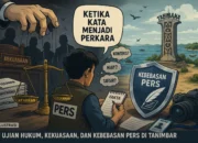 Opini: Ketika Kata Menjadi Perkara: Ujian Hukum, Kekuasaan, dan Kebebasan Pers di Tanimbar