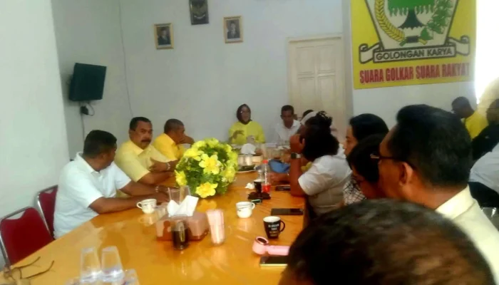 Ambil Kendali Golkar Kota Ambon, Toisuta Tancap Gas Laksanakan Rapat Internal Bahas Golkar Kedepan