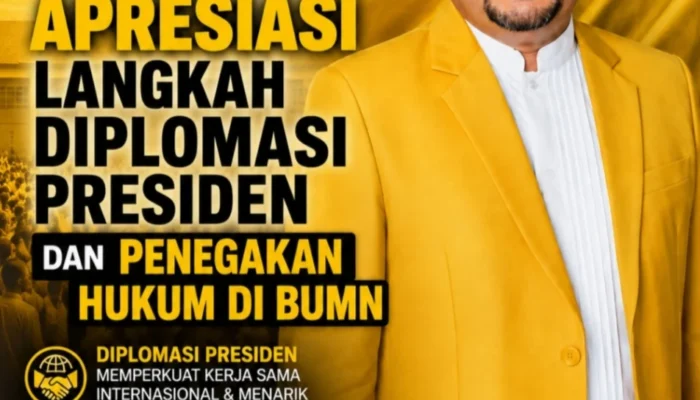 Hasan Alkatiri Golkar Apresiasi Langkah Diplomasi Presiden Dan Penegakan Hukum di BUMN