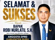 Hinolong Baman Bpk Komarudin Besan Mengucapkan Selamat Kepada Atas Dilantiknya Saudara Robi Nurlatu