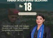 Ibu Herlin Seleky, S.Sos: “Mengucapkan ​”Selamat Hari Ulang Tahun Kabupaten Buru Selatan yang ke-18