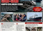 Dermaga Baulu Roboh Usai Diduga Ditabrak Kapal BBM, Sejumlah Guru Nyaris Jadi Korban