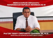 Prof. Dr. Teddy Christianto Leasiwal, SE, M.Si  Dekan Fakultas Ekonomi dan Bisnis Universitas Pattimura (Unpatti) Ambon