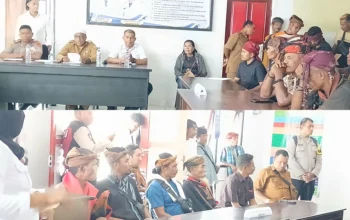 KELUARGA BESAR NURLATU KECEWA TERHADAP PELAKSANAAN FORUM PENYELESAIAN SENGKETA LAHAN DI KANTOR CAMAT NAMROLE